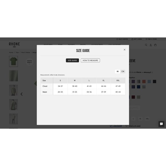 Rhone Reign Seamless Performance Short Sleeve Crew Neck Shirt Medium Mens Blue - Picture 7 of 8